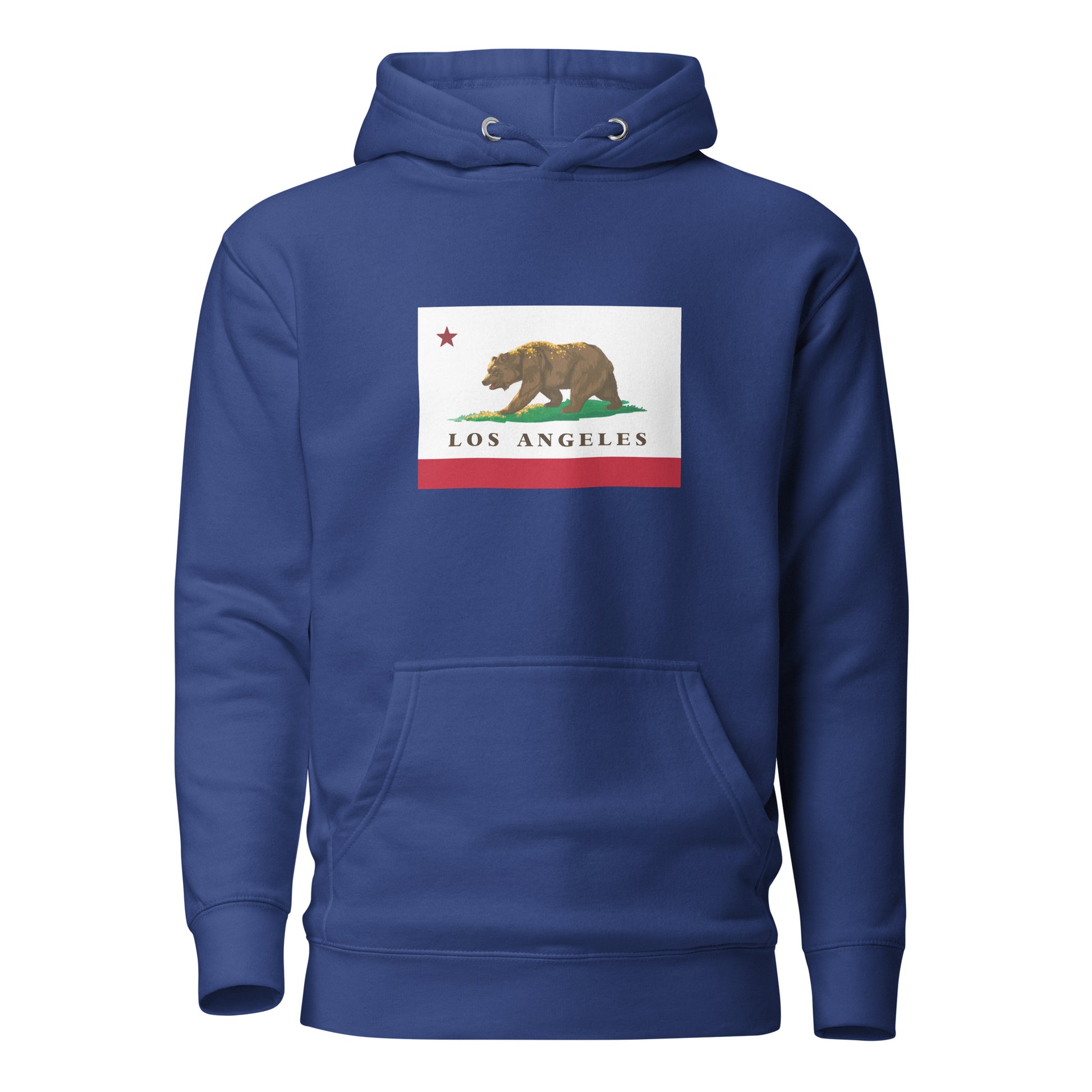 Blue Los Angeles CA Hoodie 