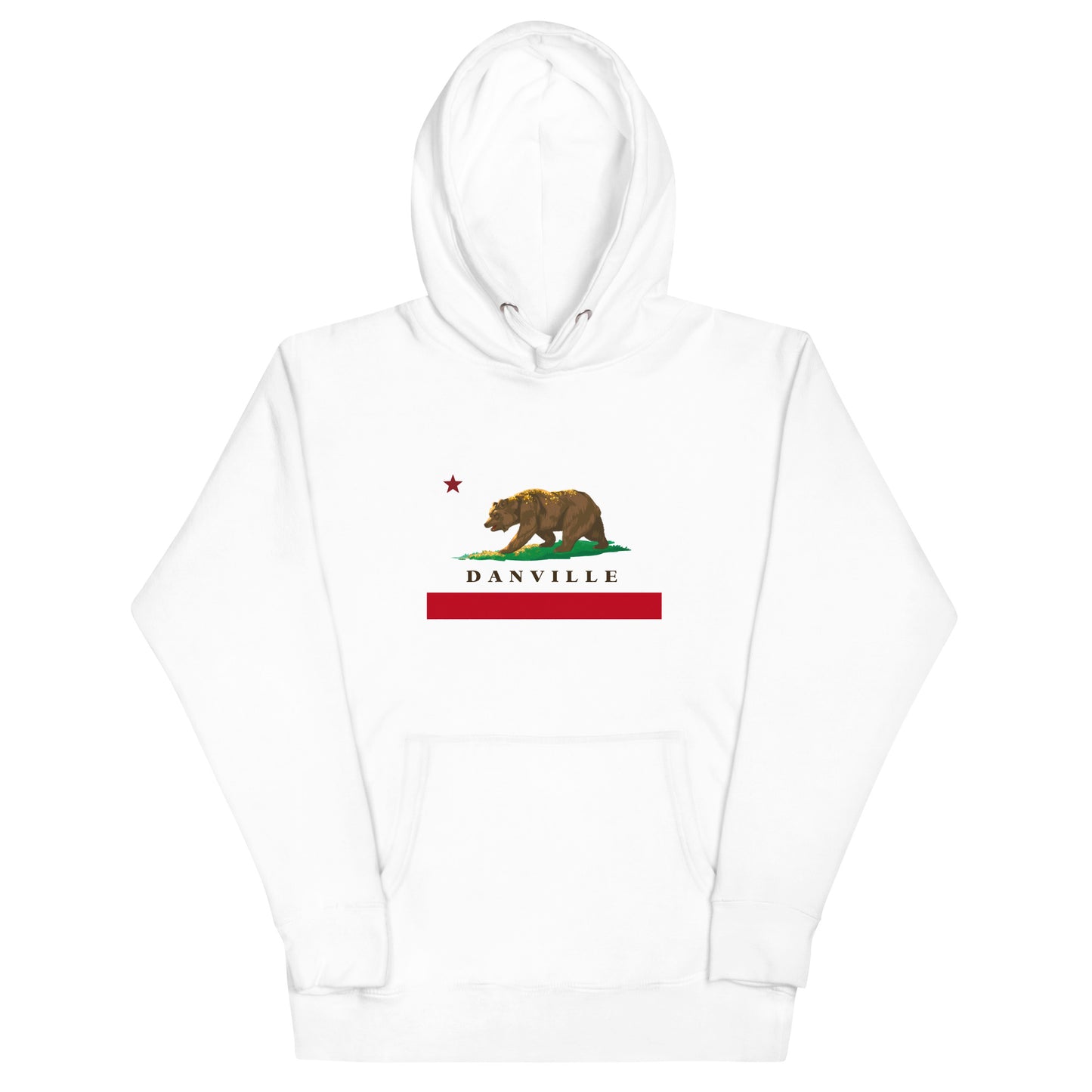 Danville CA Flag Hoodie - CAFlags