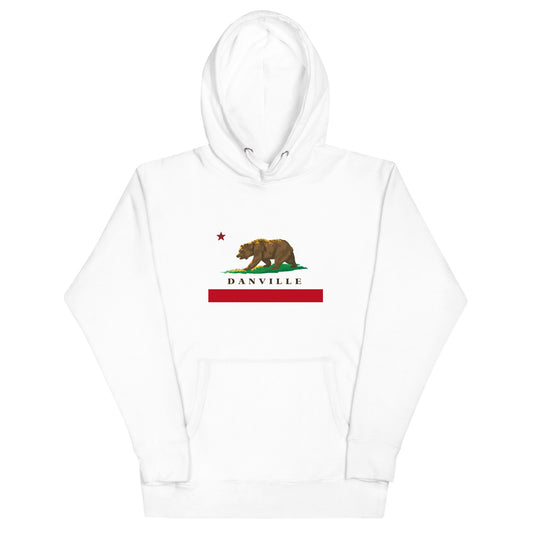 Danville CA Flag Hoodie - CAFlags