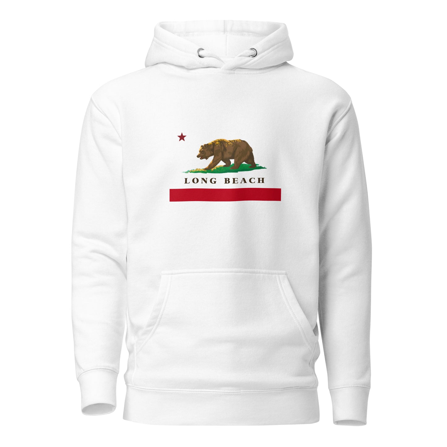 Long Beach CA Flag Hoodie - CAFlags