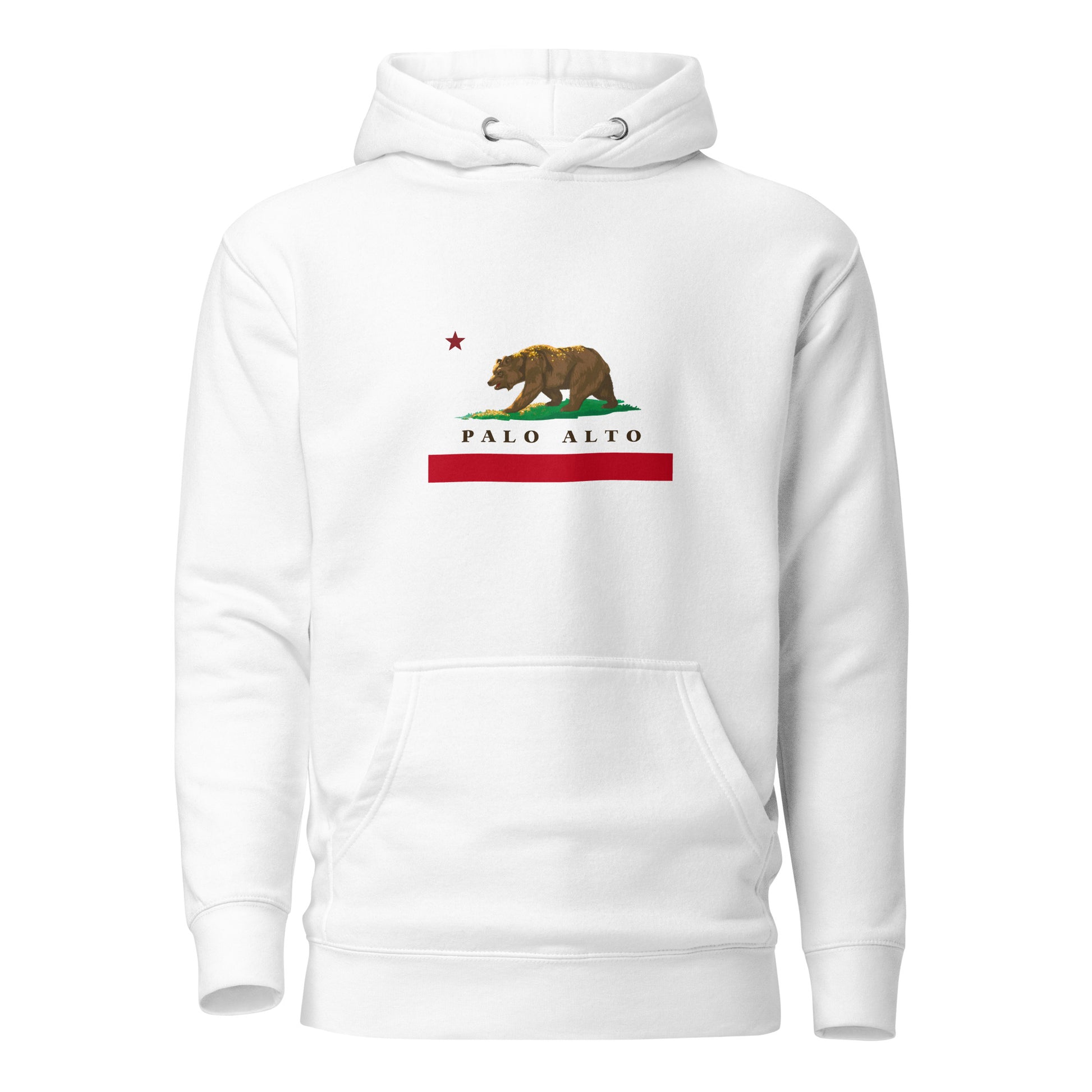 White Palo Alto Hoodie