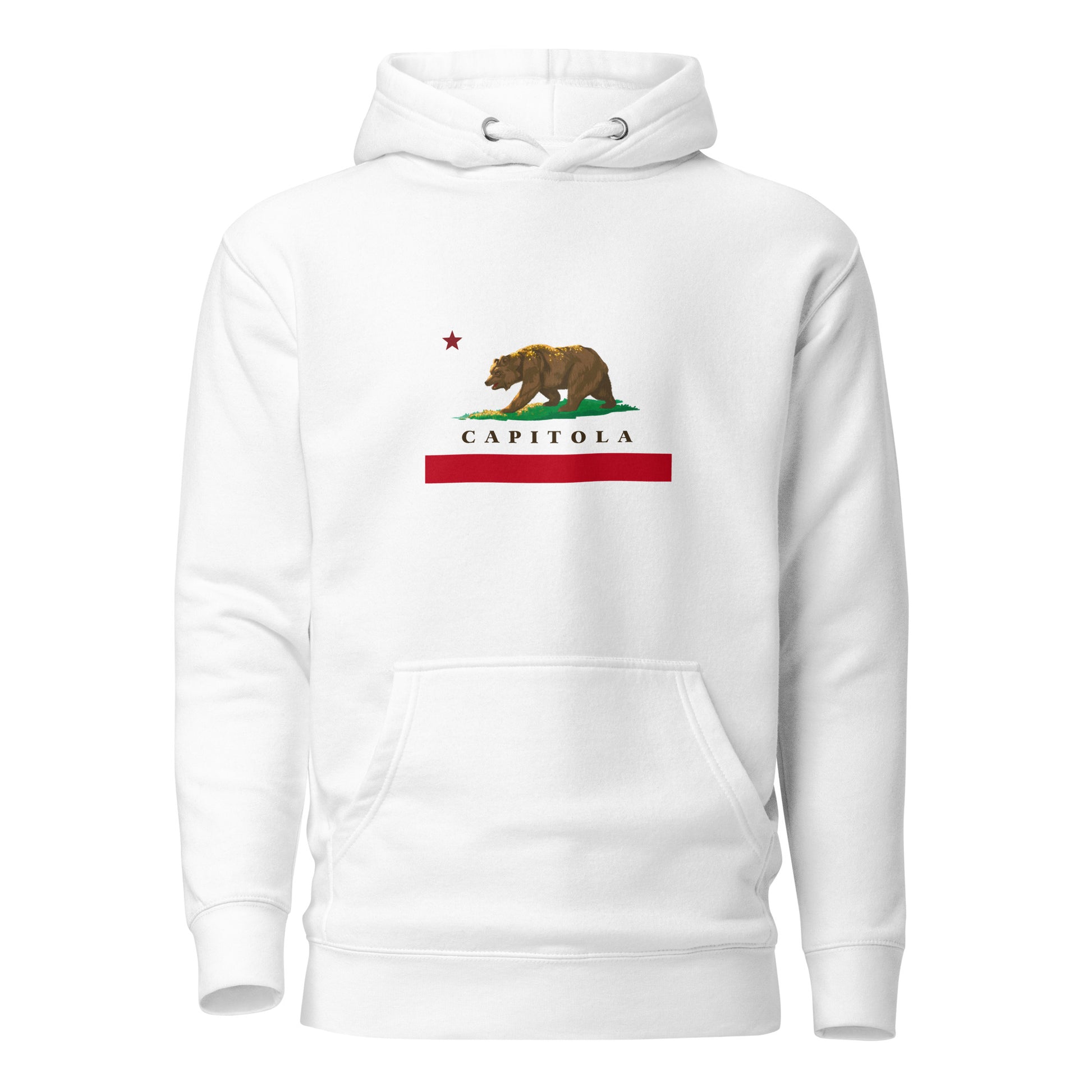 White Capitola Hoodie