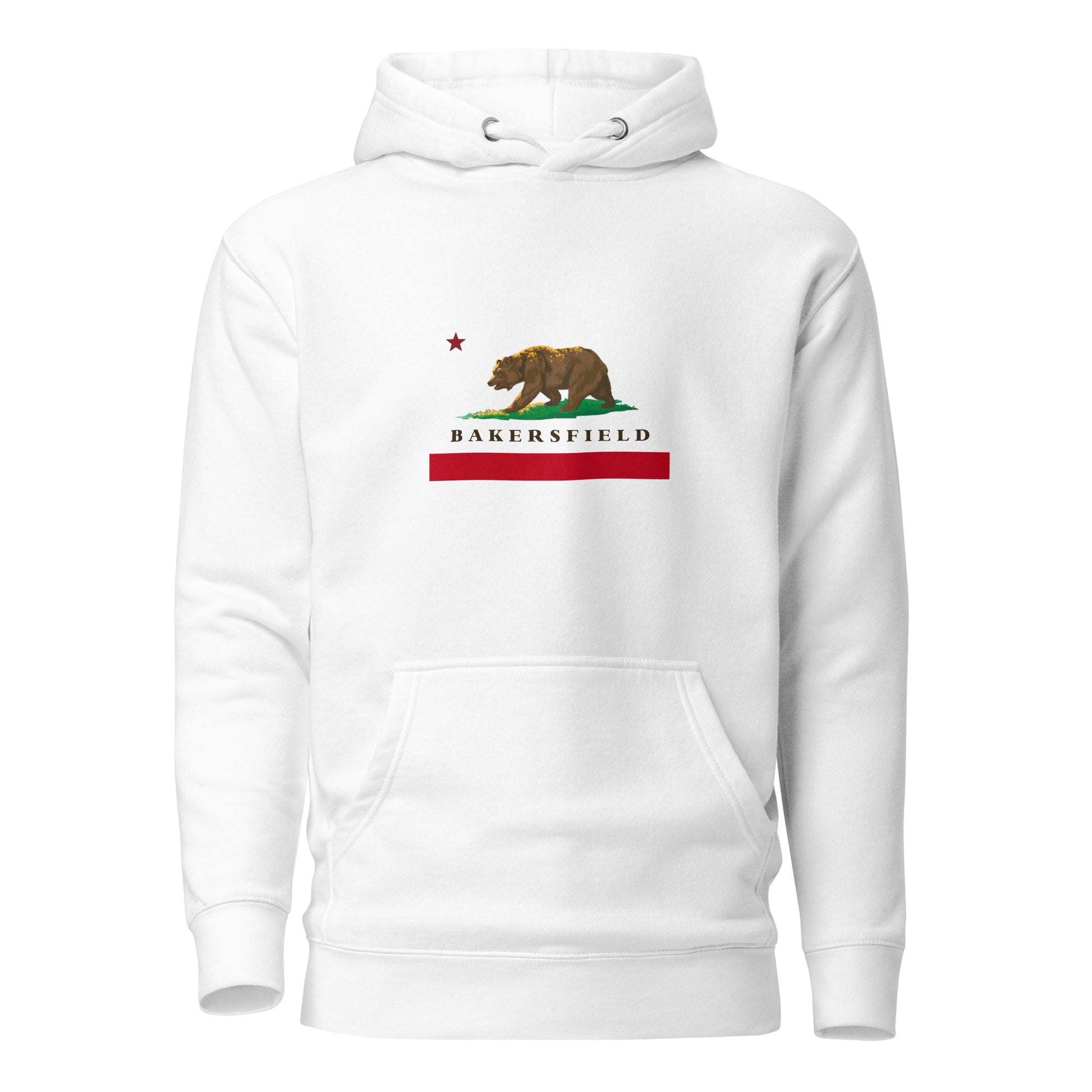 White Bakersfield Hoodie