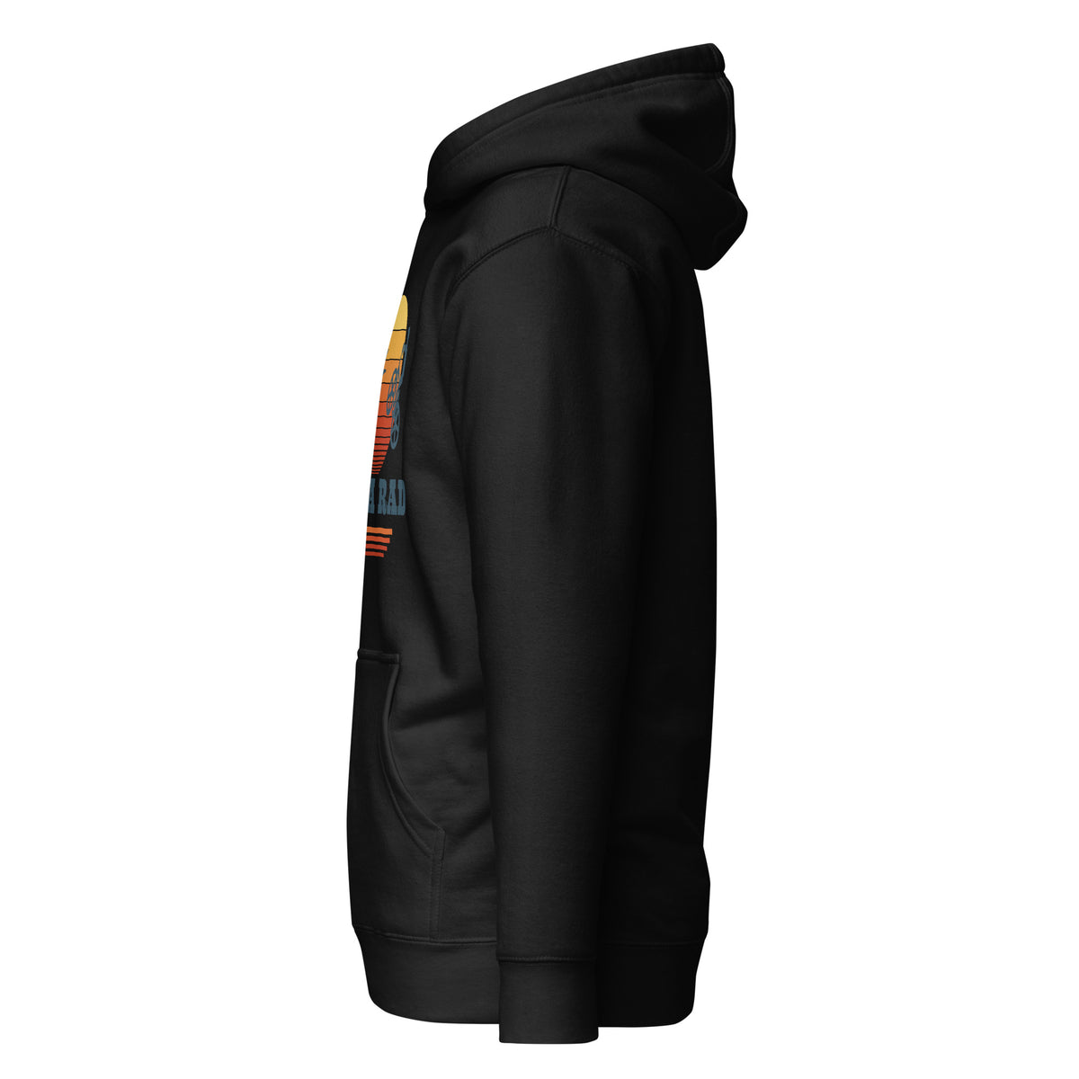 Black 80s Hoodie
