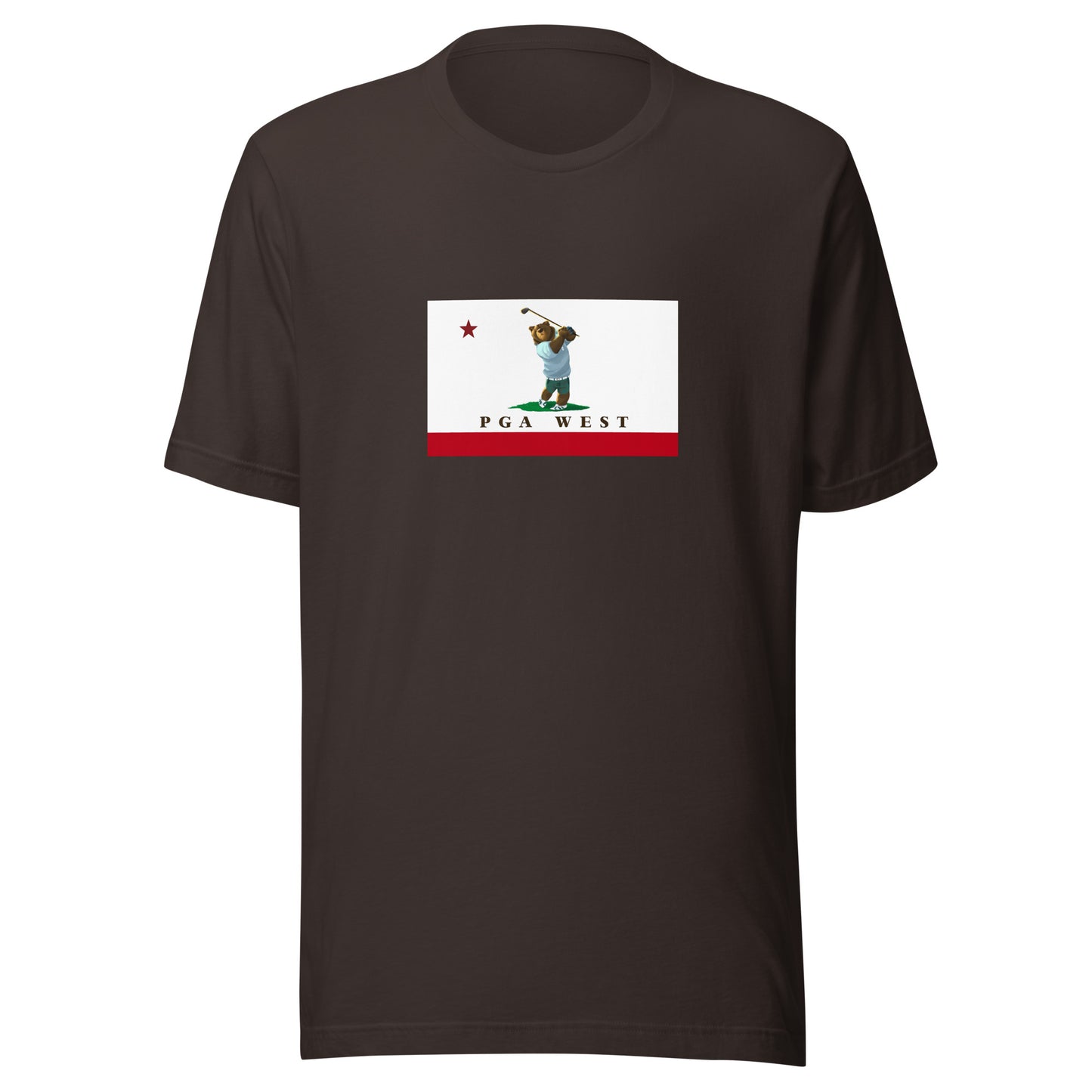 Brown PGA West Shirt