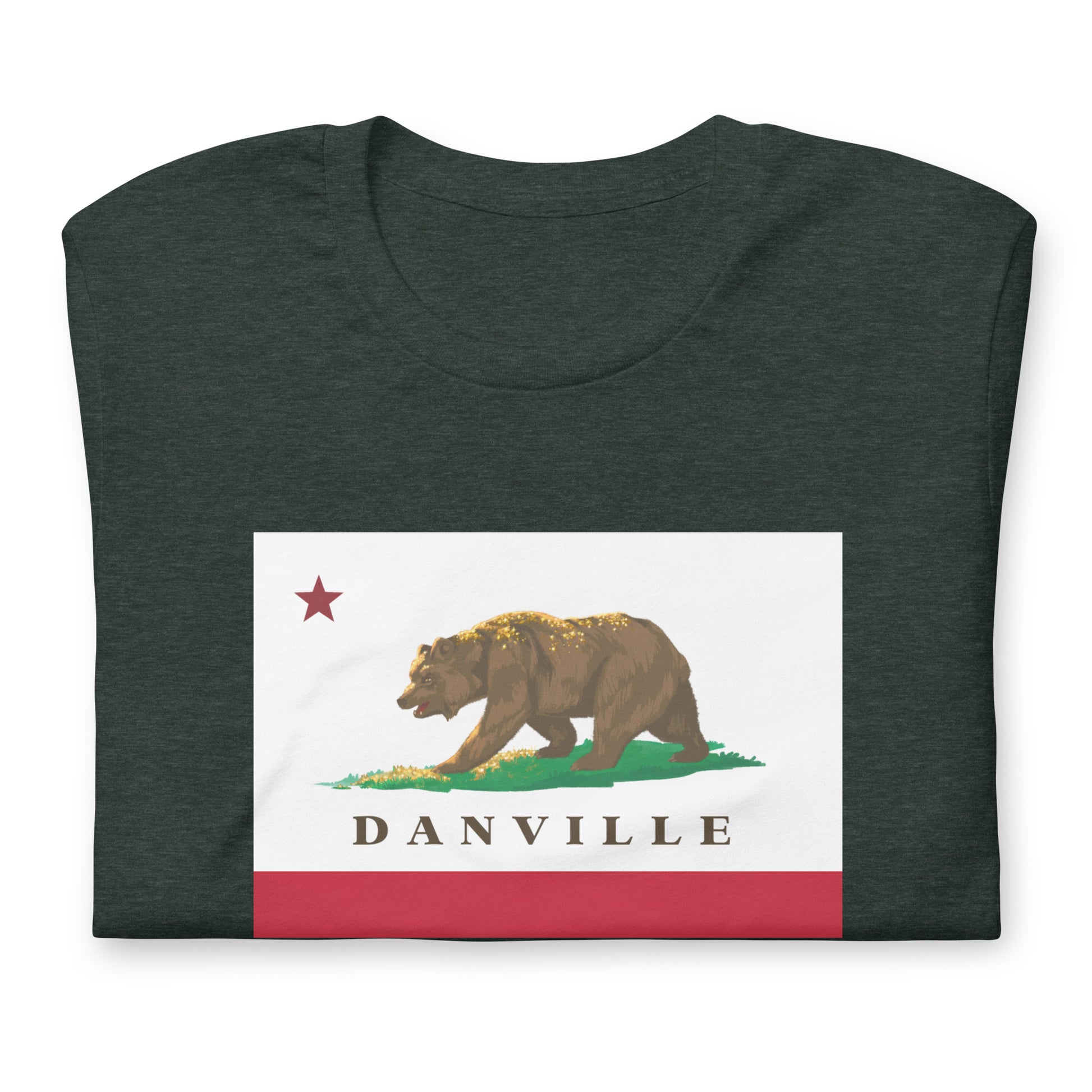 Danville CA Flag shirt - CAFlags