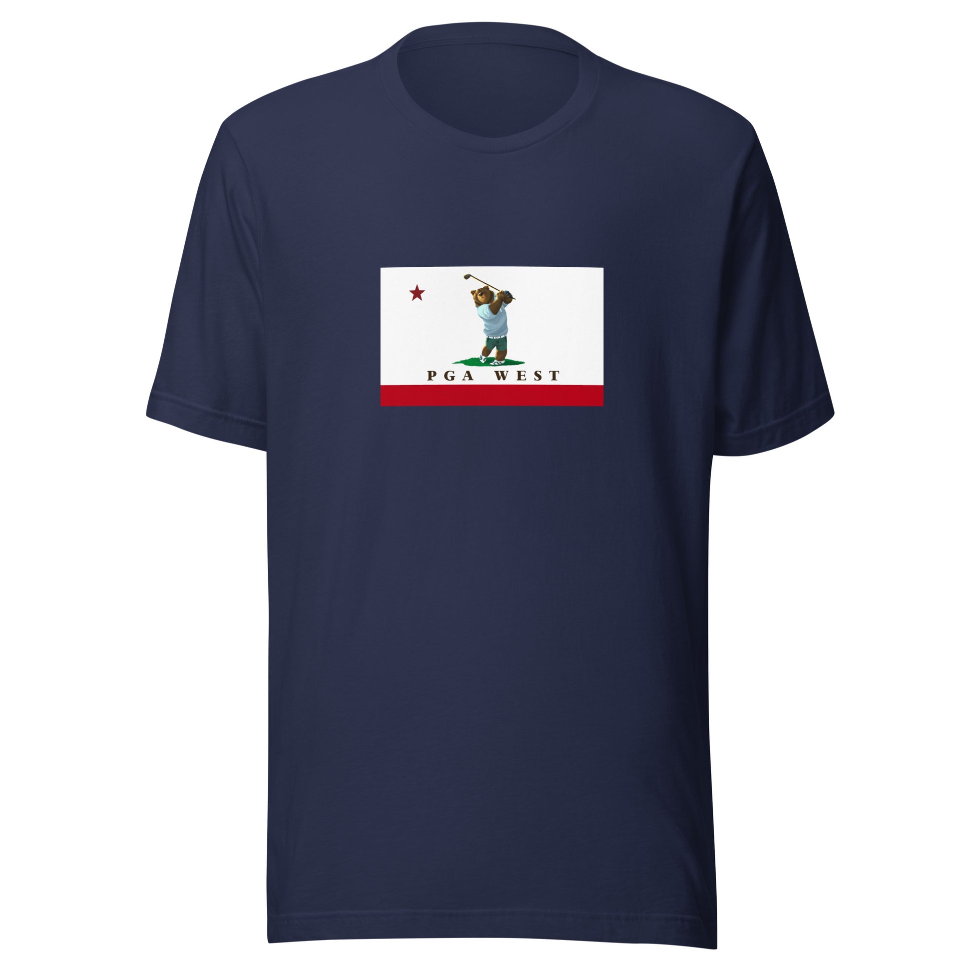 Navy Blue PGA West Golf Shirt