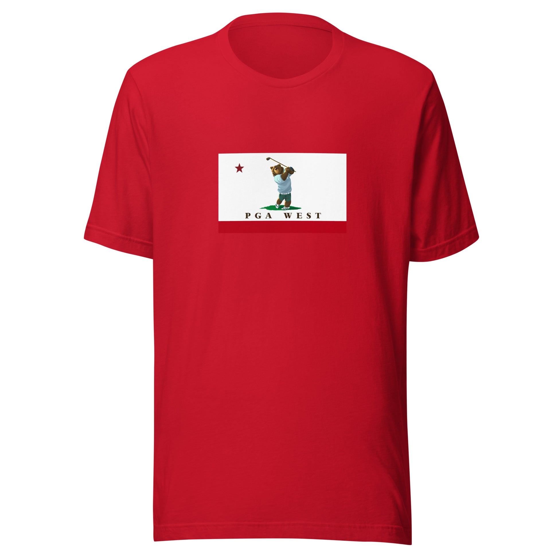 Red PGA West Golf Shirt