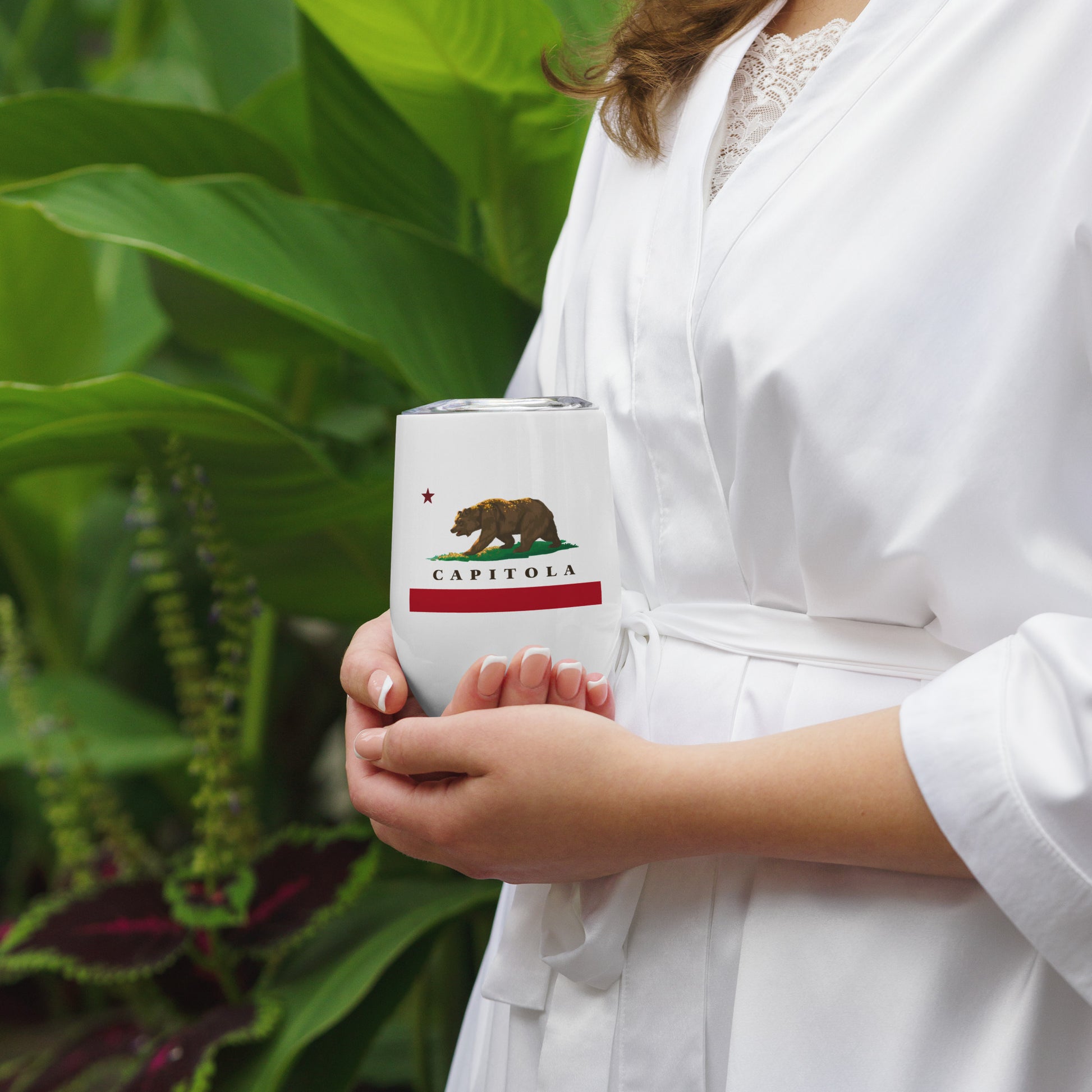 Capitola CA Wine tumbler