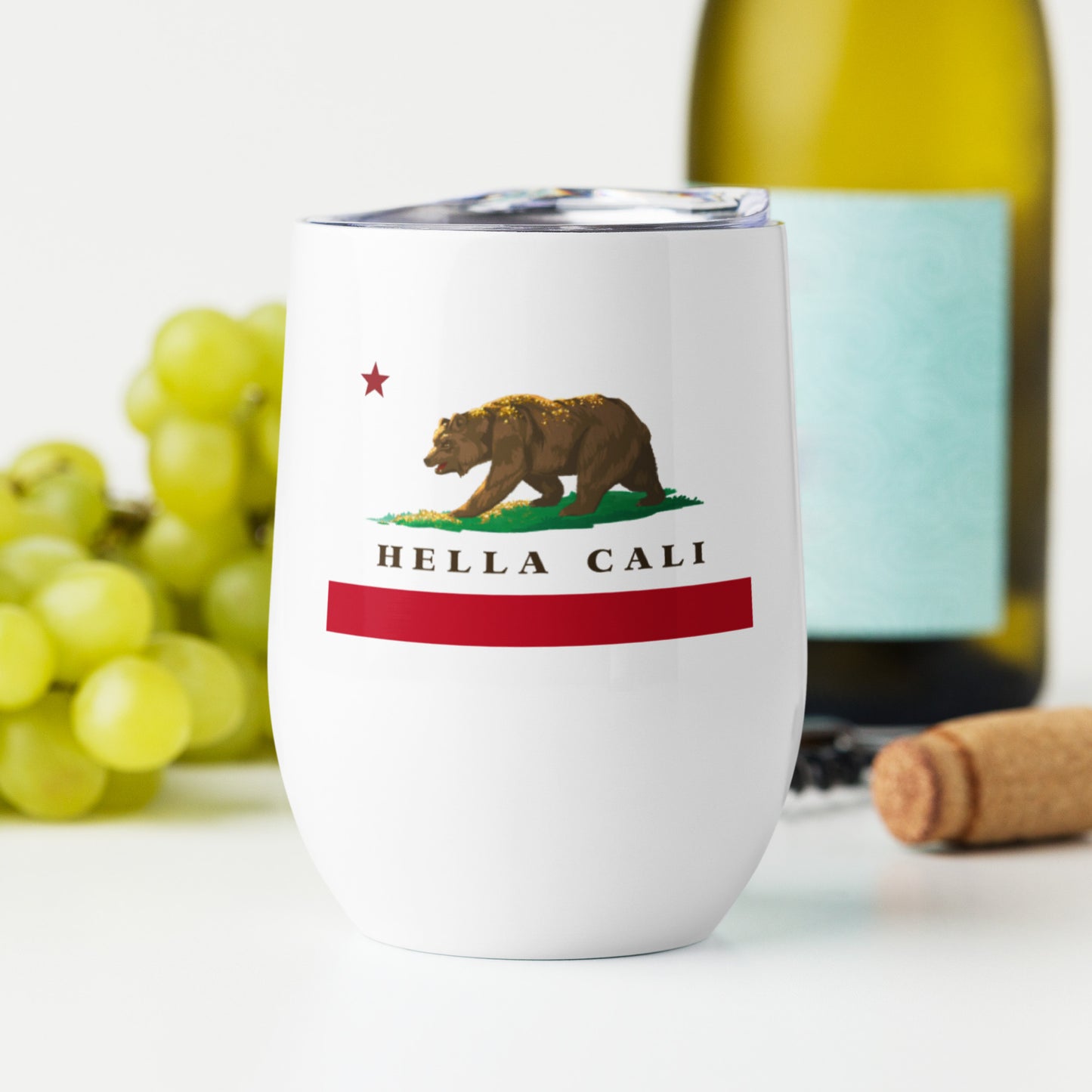 Hella Cali Wine tumbler