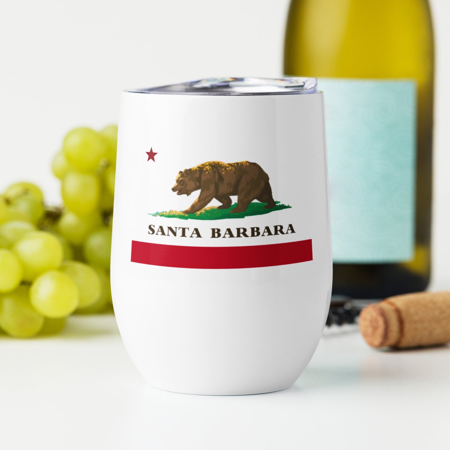 Santa Barbara Wine tumbler