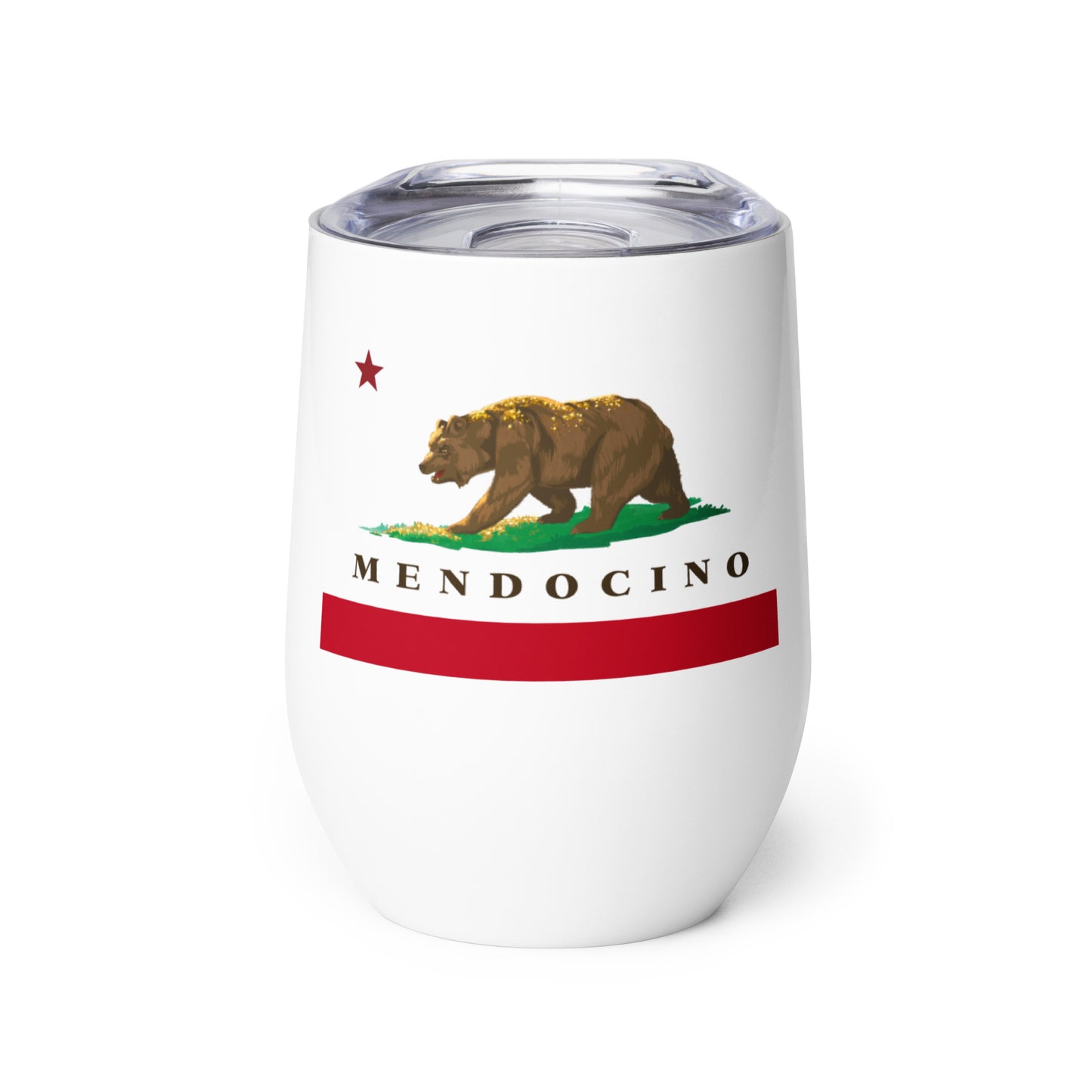 Mendocino Wine tumbler