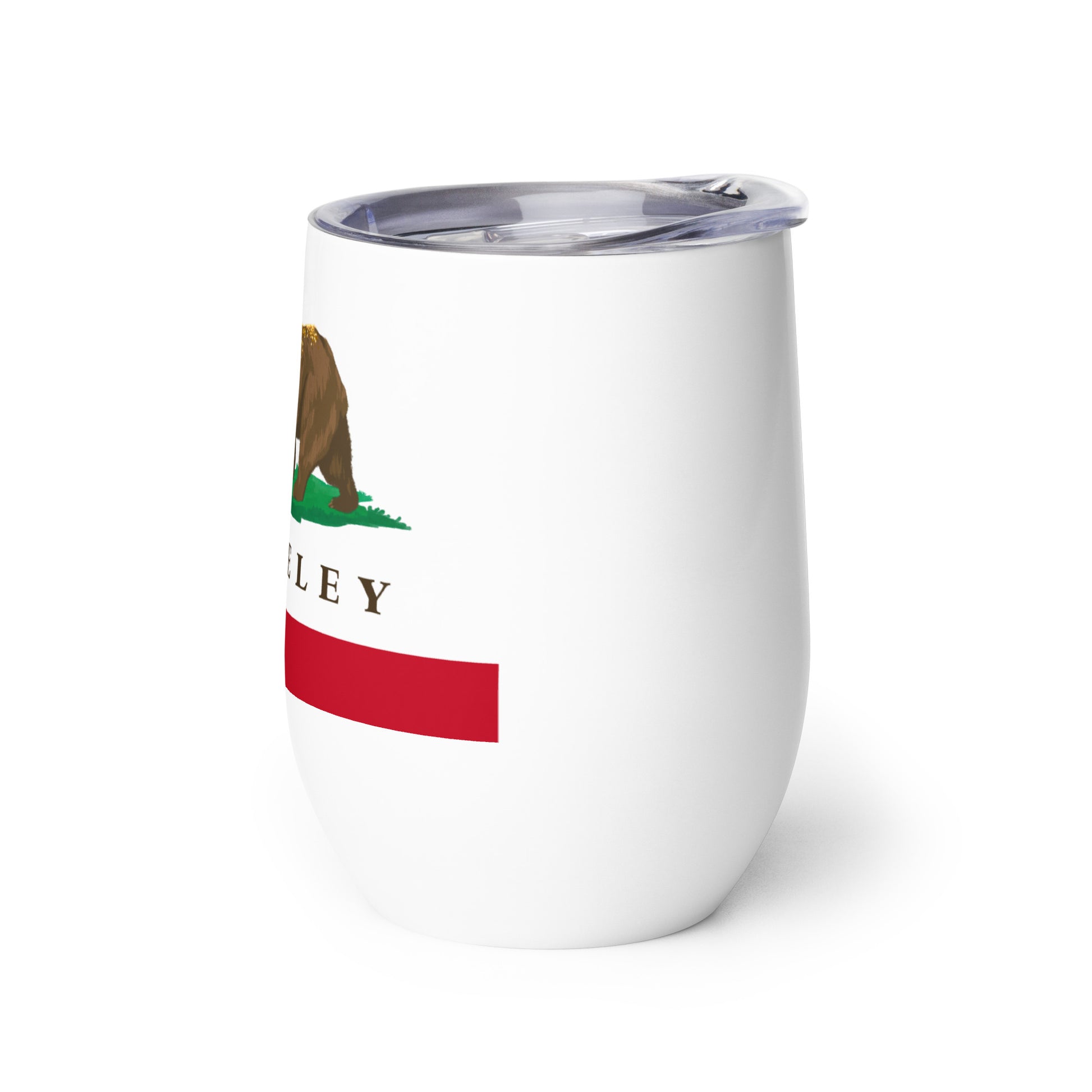 Berkeley CA Wine tumbler - CAFlags