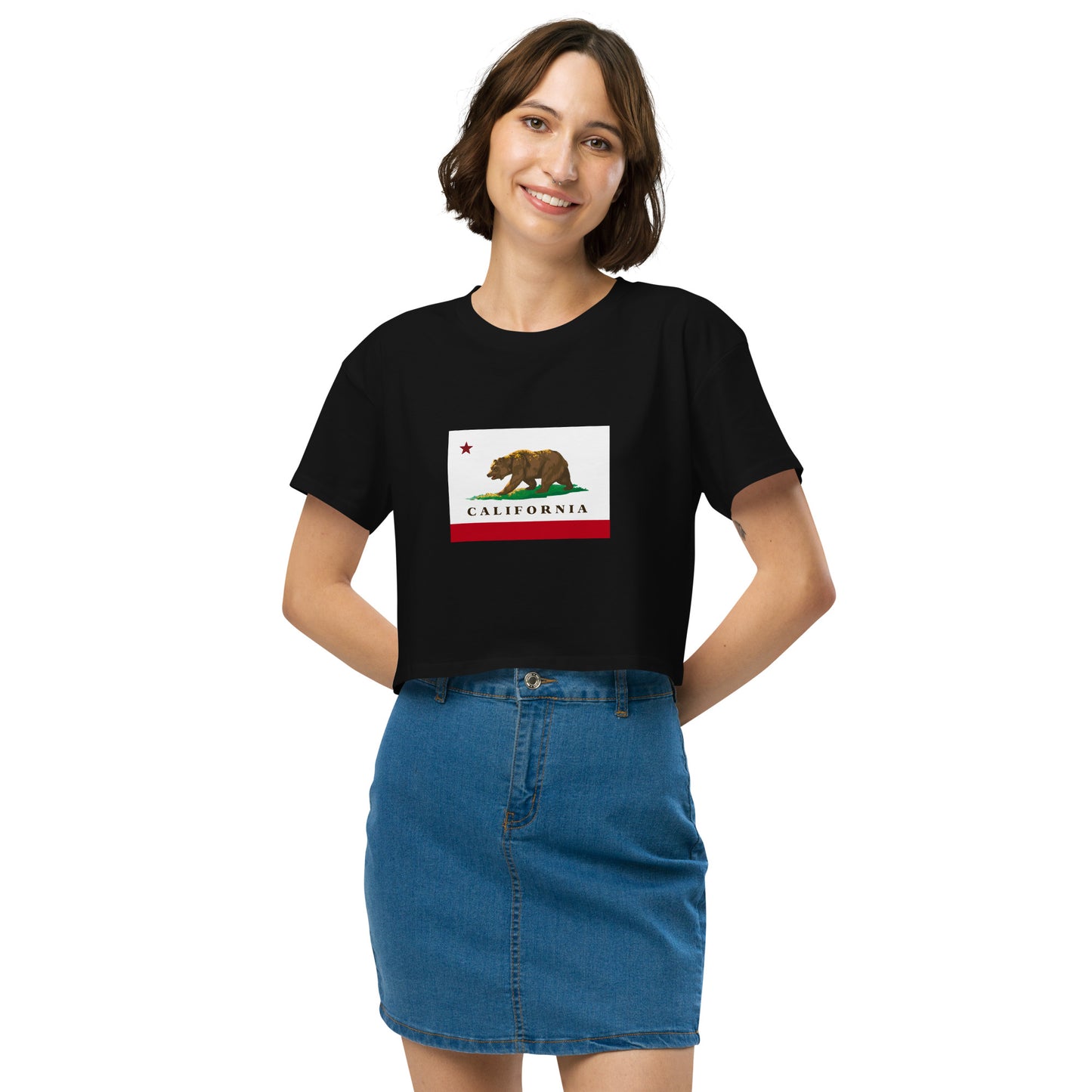 California Flag Women’s crop top - CAFlags