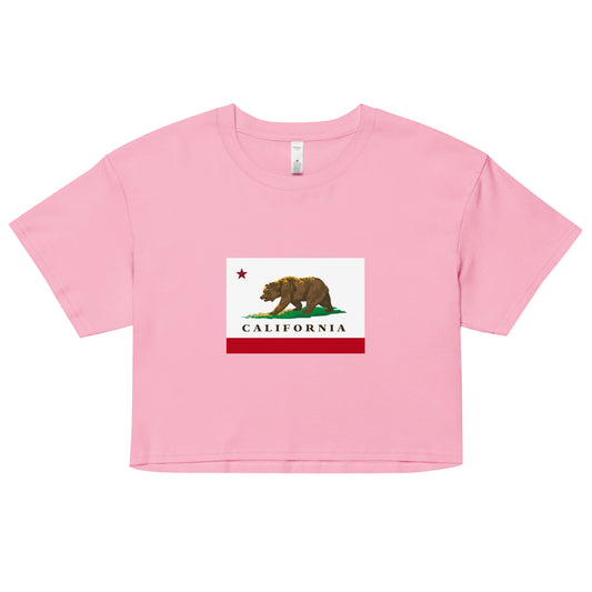 California Flag Women’s crop top - CAFlags