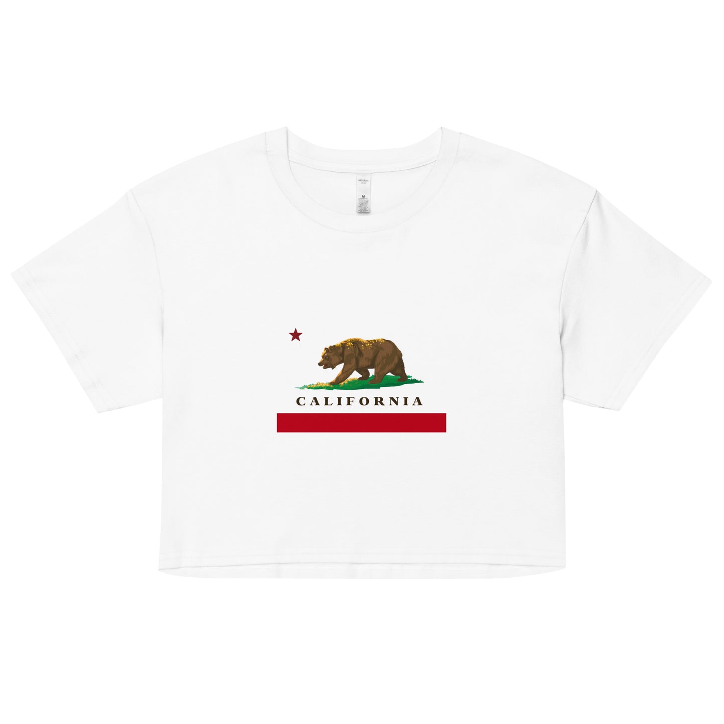 California Flag Women’s crop top - CAFlags