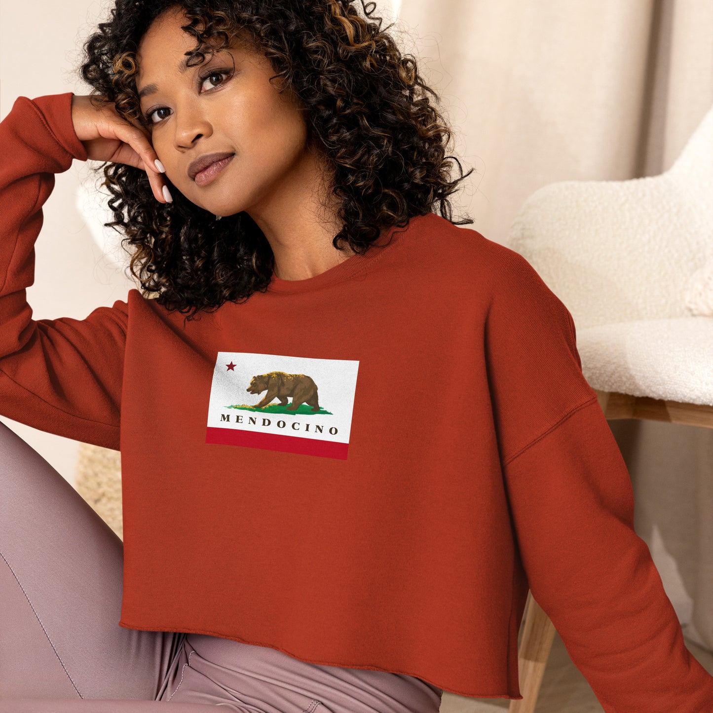 Mendocino Crop Sweatshirt